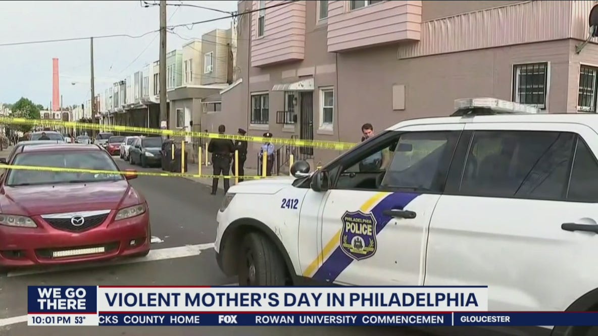 Philadelphia police investigating several shootings that took place on Mother's Day